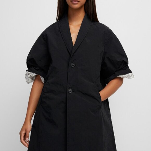 BNWT SS24 MAISON MARGIELA HARD NYLON TRENCH COAT 40 - Picture 1 of 12